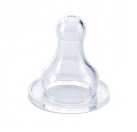 babashop.hu - ThermoBaby 2 db szilikon etetőcumi - Anti-Colic - 4h+