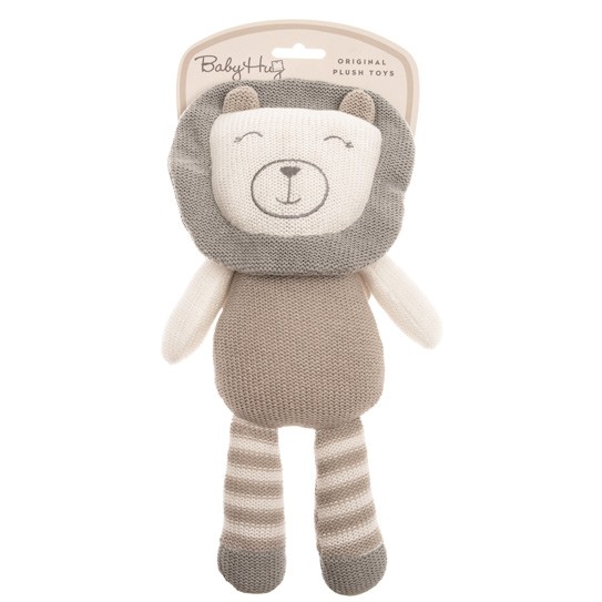 babashop.hu - Baby Hug - Kötött oroszlán - 33 cm