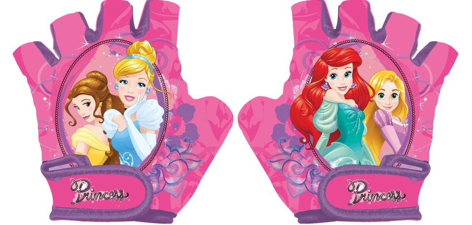 babashop.hu - Disney Bicikli kesztyű - Pink - Hercegnők