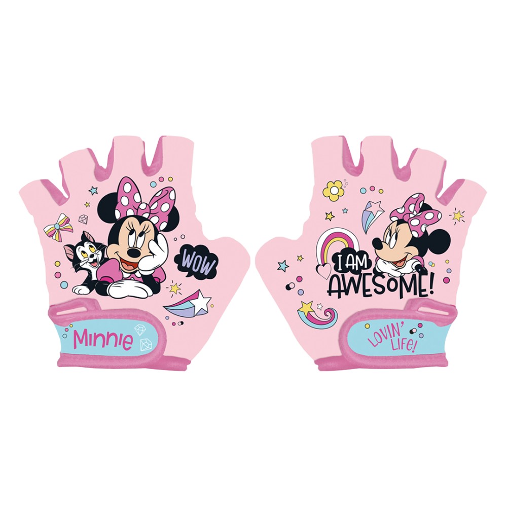 babashop.hu - Disney Bicikli kesztyű - Rózsaszín - Minnie egér