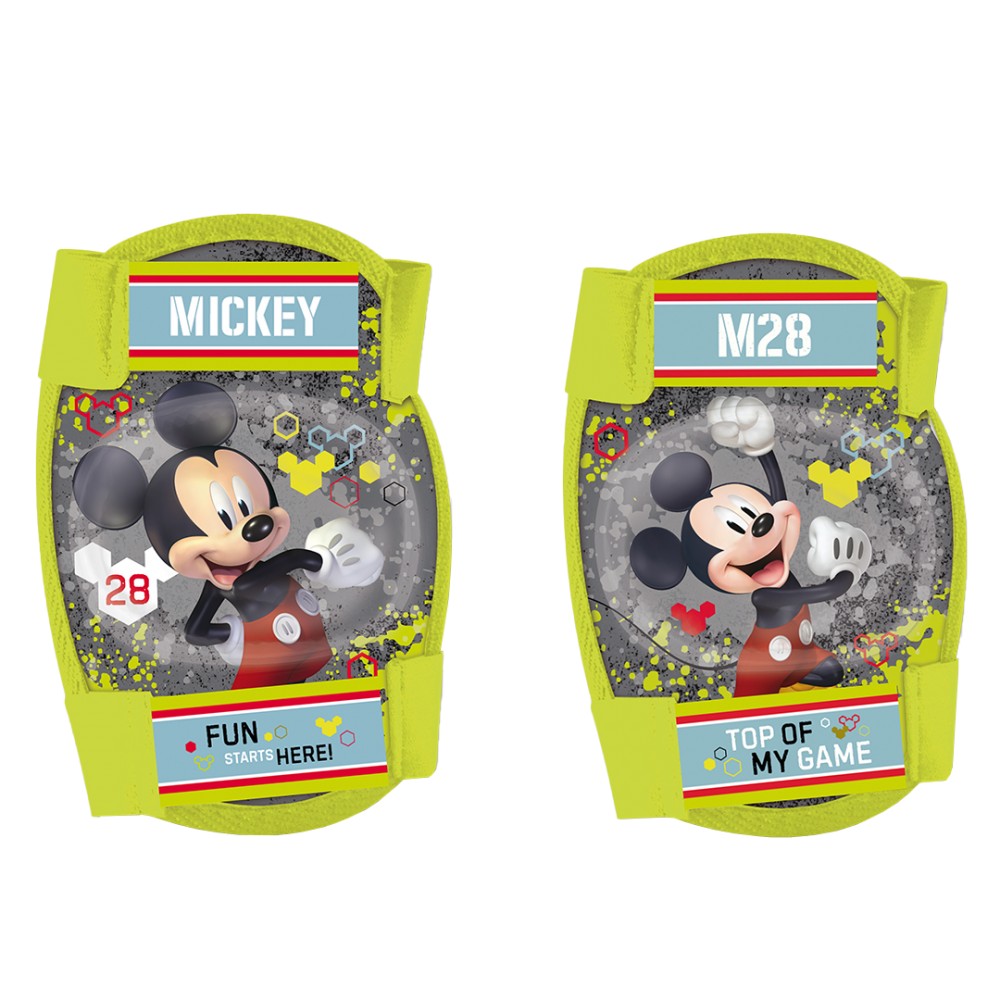 babashop.hu - Disney Térd- és könyökvédő szett - Zöld - Mickey egér