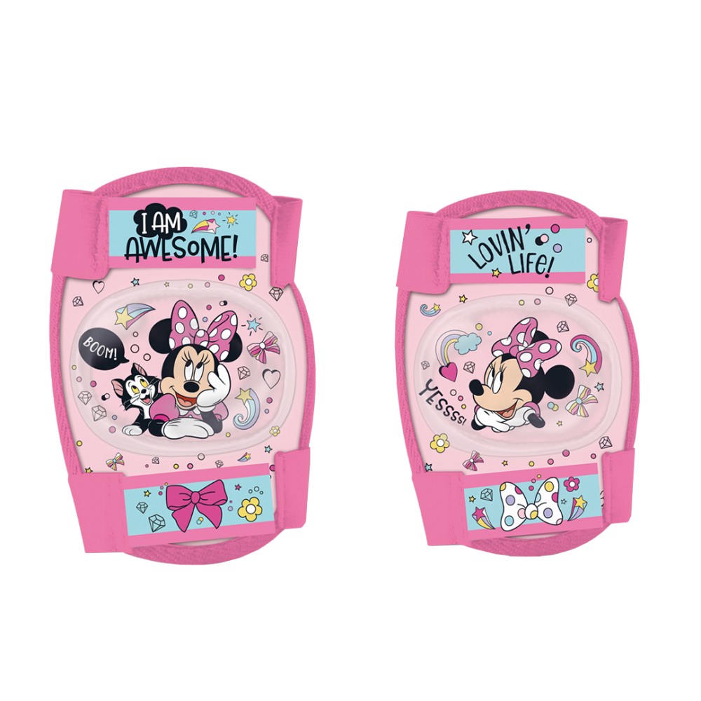 babashop.hu - Disney Térd- és könyökvédő szett - Rózsaszín - Minnie egér