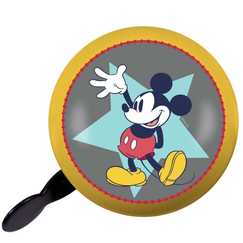 babashop.hu - Disney Retro bicikli csengő - Mickey egér - Sárga