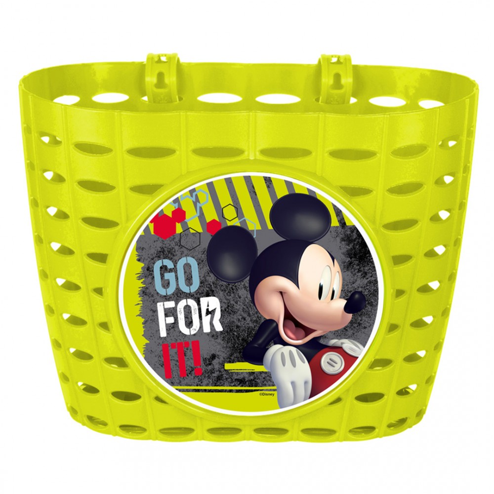 babashop.hu - Disney Bicikli kosár - Zöld - Mickey egér