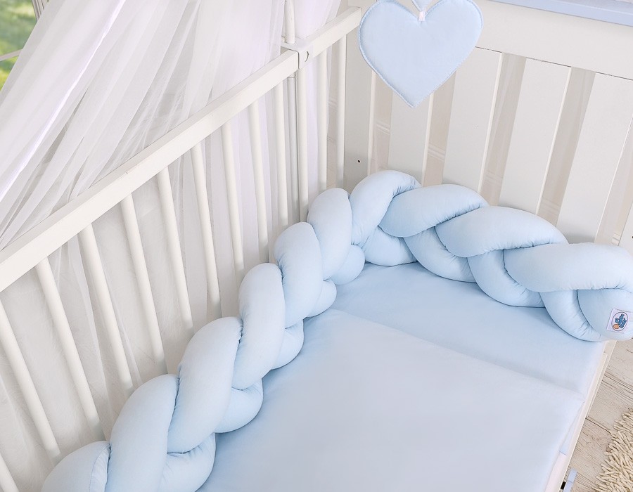 babashop.hu - BabyLion Prémium Fonott rácsvédő - Kék