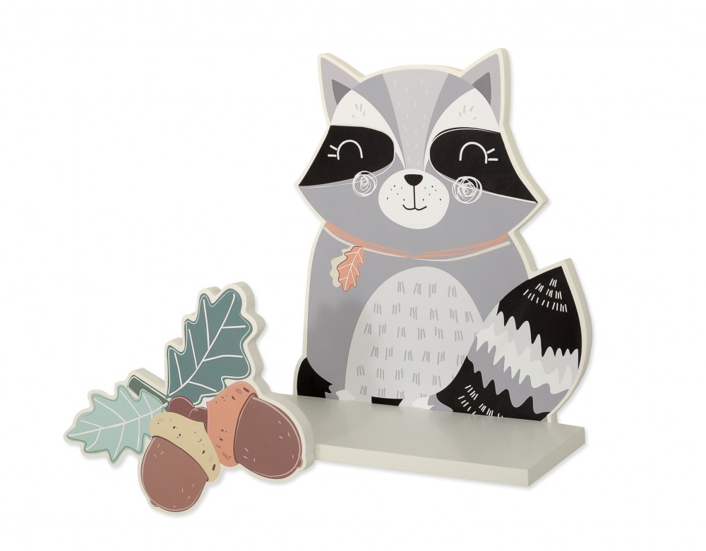 babashop.hu - BabyLion Prémium gyerek fali polc - Mosómaci