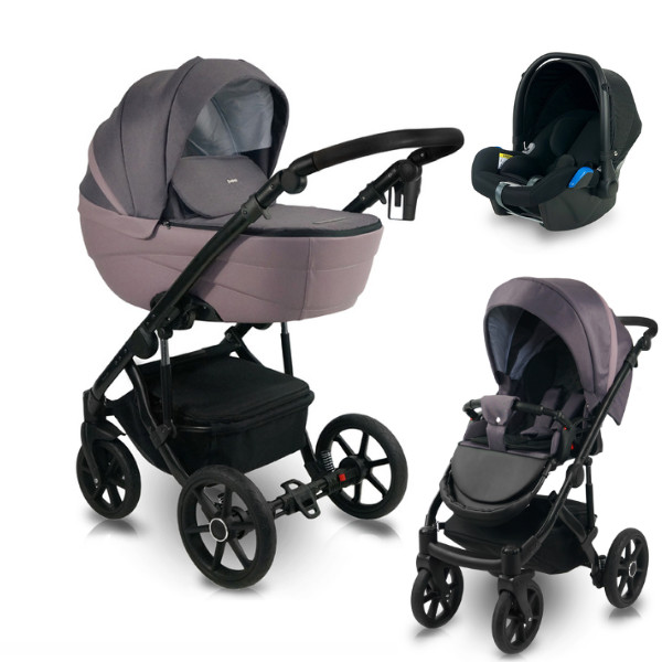 babashop.hu - Bexa Ideal multifunkciós babakocsi 2in1 - I04 violet + K2 Kite