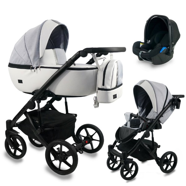 babashop.hu - Bexa Air multifunkciós babakocsi 3in1 - Gray + K2 Kite
