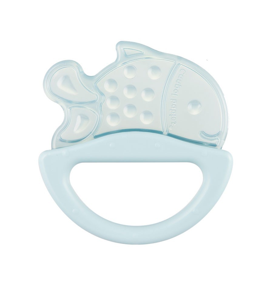 babashop.hu - Canpol Babies Hűsítő rágóka csörgővel - Halacska - Kék