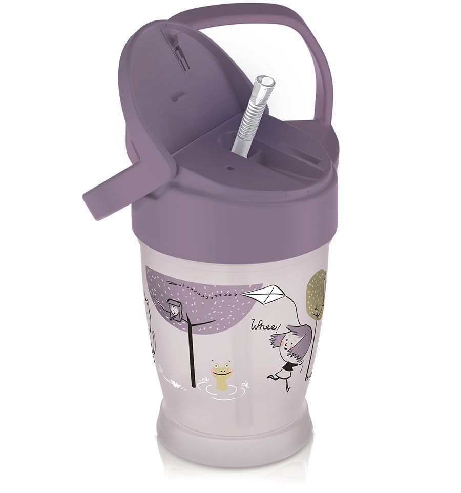 babashop.hu - Lovi FreeStyle Szívószálas itatópohár 250ml (11h+) Lovely baby Girl