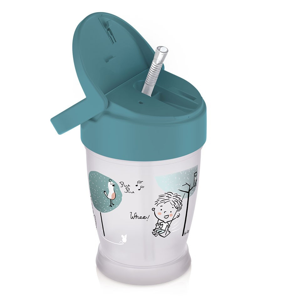 babashop.hu - Lovi FreeStyle Szívószálas itatópohár 250ml (11h+) Lovely baby Boy