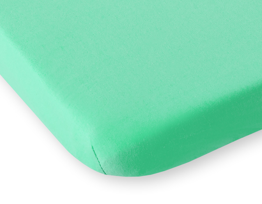 babashop.hu - BabyLion Prémium Gumis Jersey lepedő - (60x120) - Menta