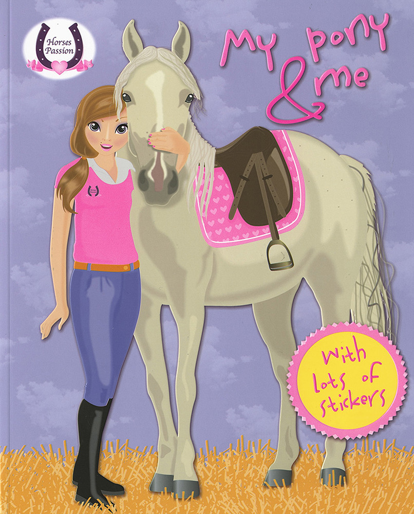 babashop.hu - Napraforgó Horses Passion - My Pony and me (Purple)