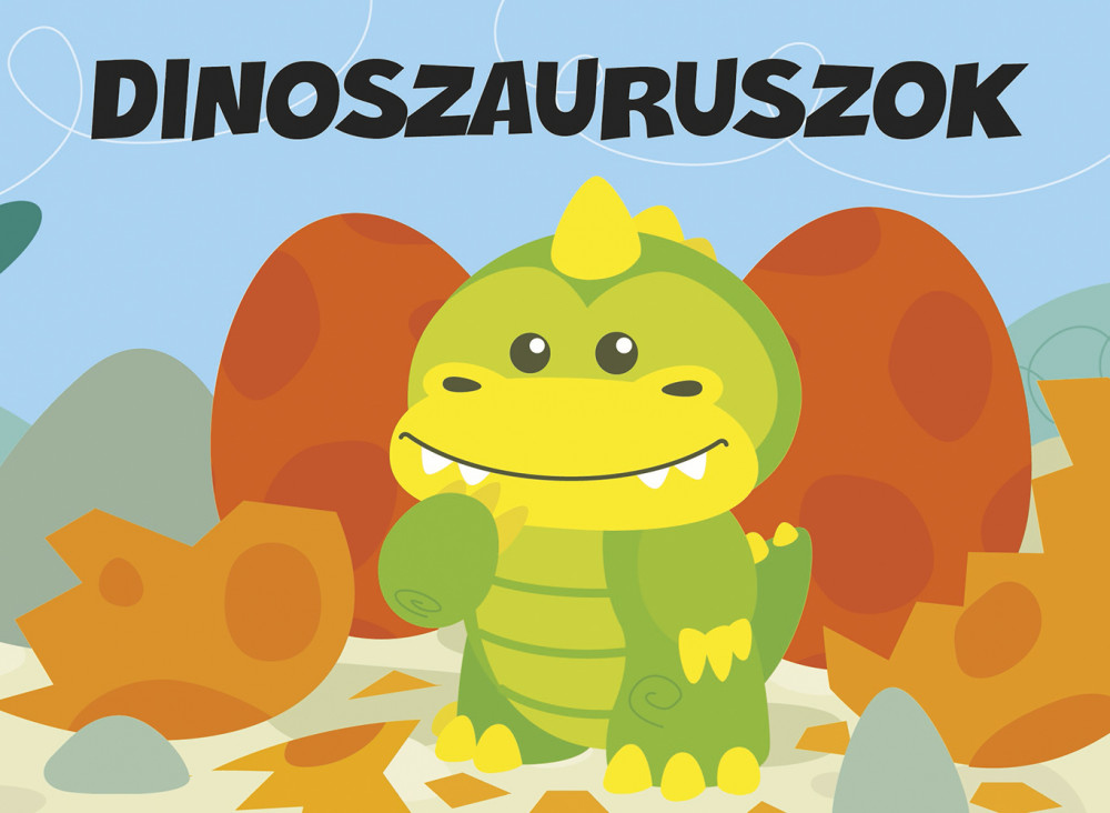 babashop.hu - Napraforgó Pancsolókönyv szivaccsal - Dinoszaurusz