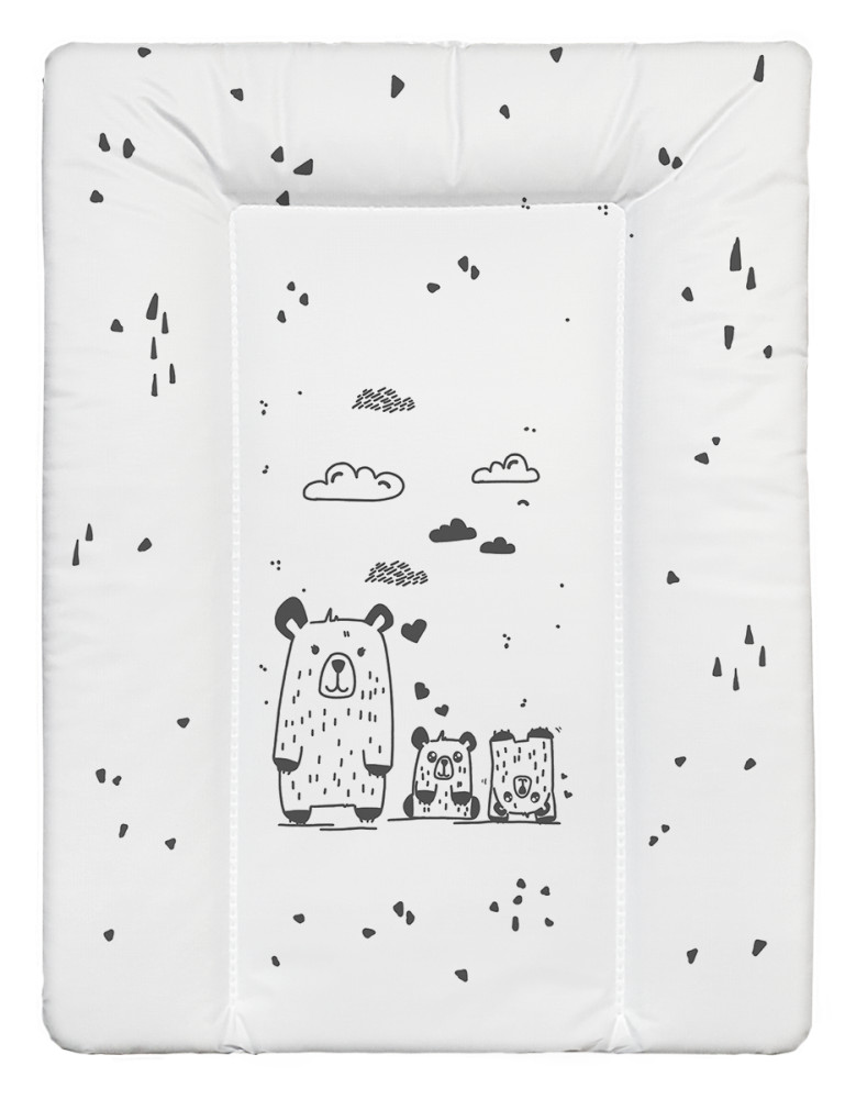 babashop.hu - BabyLion Puha pelenkázó lap 50x70 cm - Bohókás maci