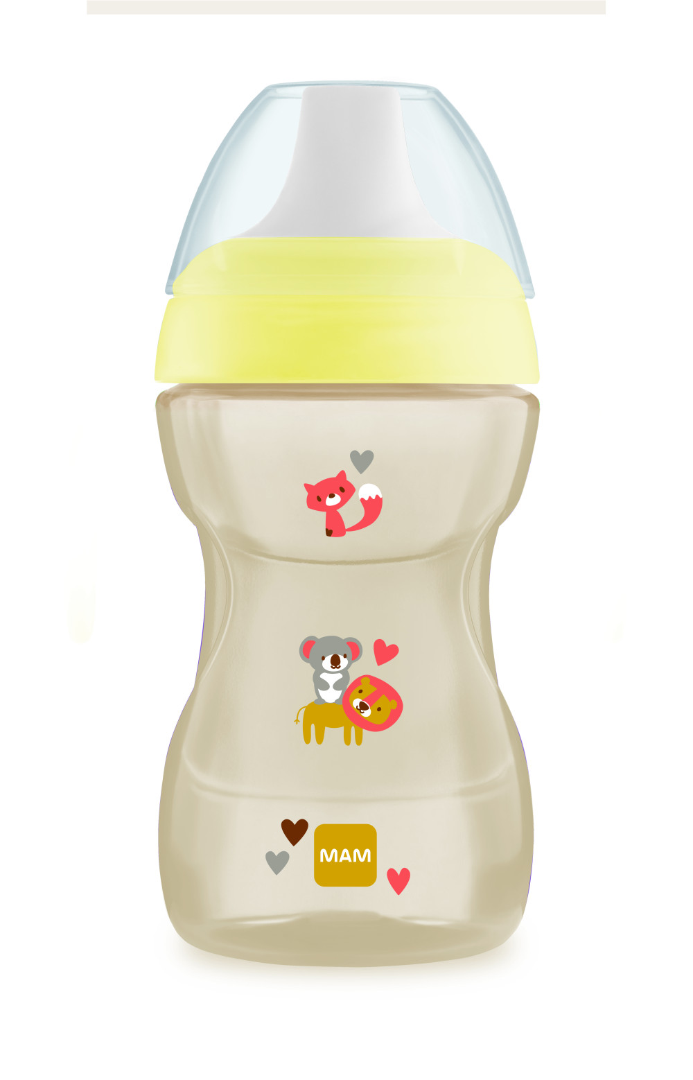 babashop.hu - MAM Fun to Drink ivópohár 270 ml (2023) 8h+ Sárga - Oroszlán