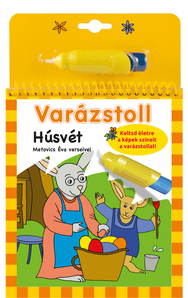 babashop.hu - Napraforgó Varázstoll kifestő - Húsvét