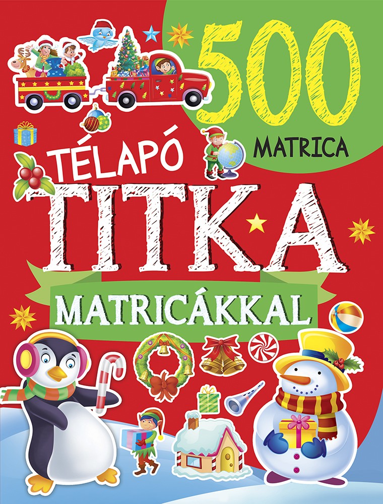 babashop.hu - Napraforgó Télapó titka (500 matricával)