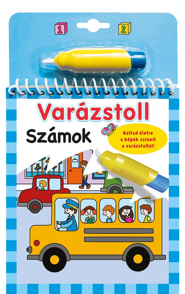 babashop.hu - Napraforgó Varázstoll kifestő - Számok