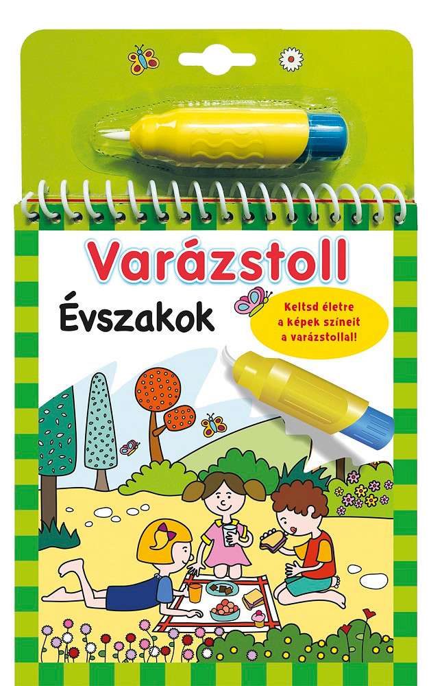 babashop.hu - Napraforgó Varázstoll kifestő - Évszakok