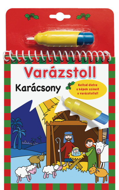 babashop.hu - Napraforgó Varázstoll kifestő - Karácsony