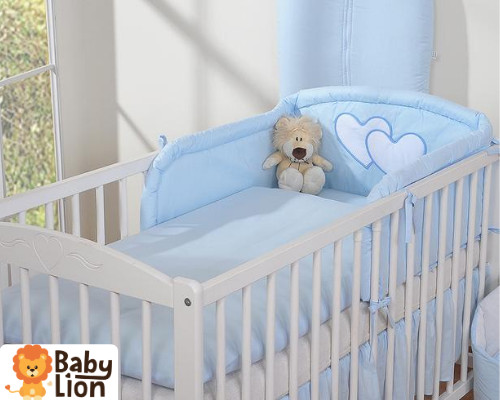 babashop.hu - BabyLion Prémium 3 részes ágyneműhuzat szett - HH - Kék